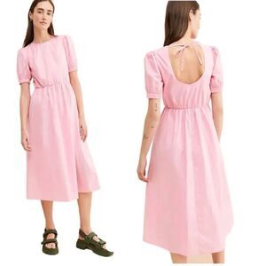 Greylin Adriana Poplin Midi Dress